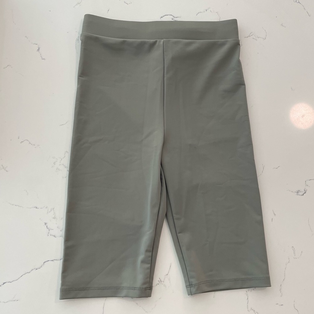 NWT Zara high waisted bike short